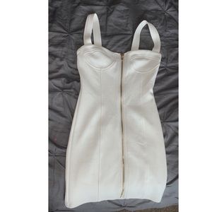 Front zipper dress